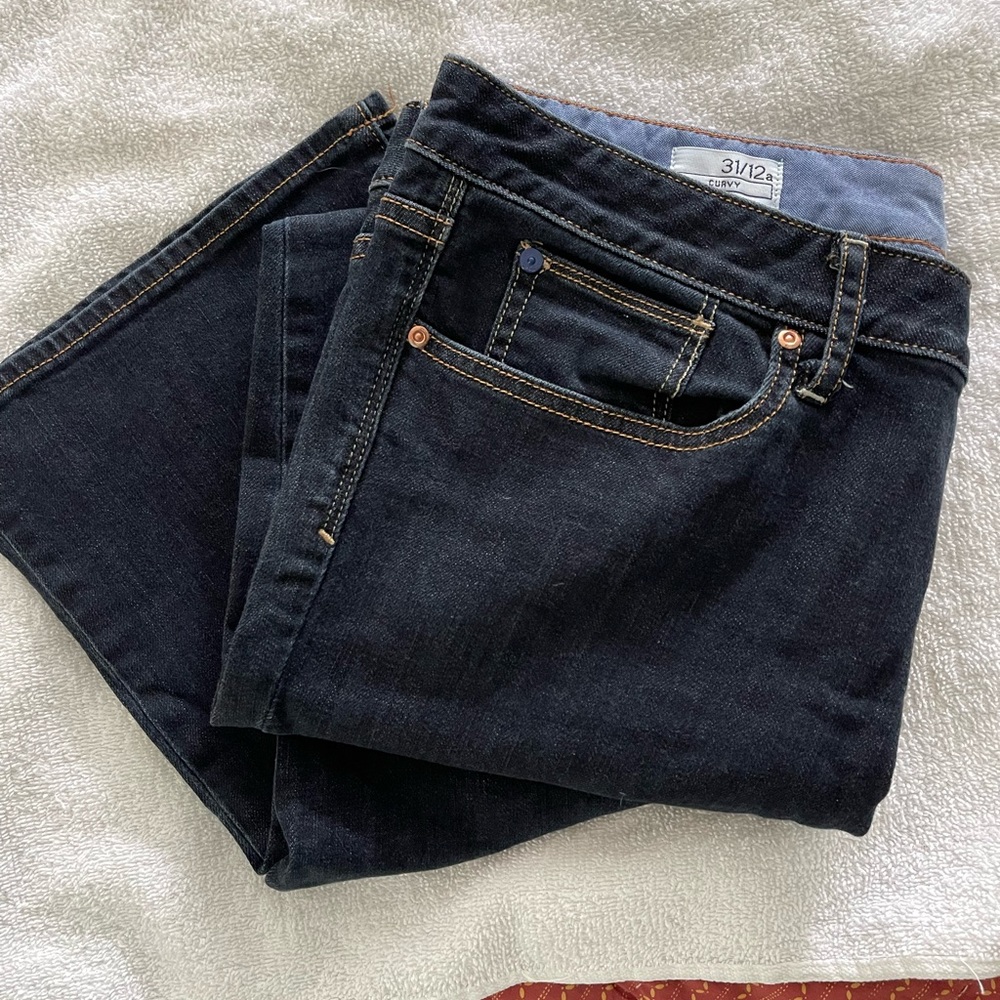 Gap jeans, curvy